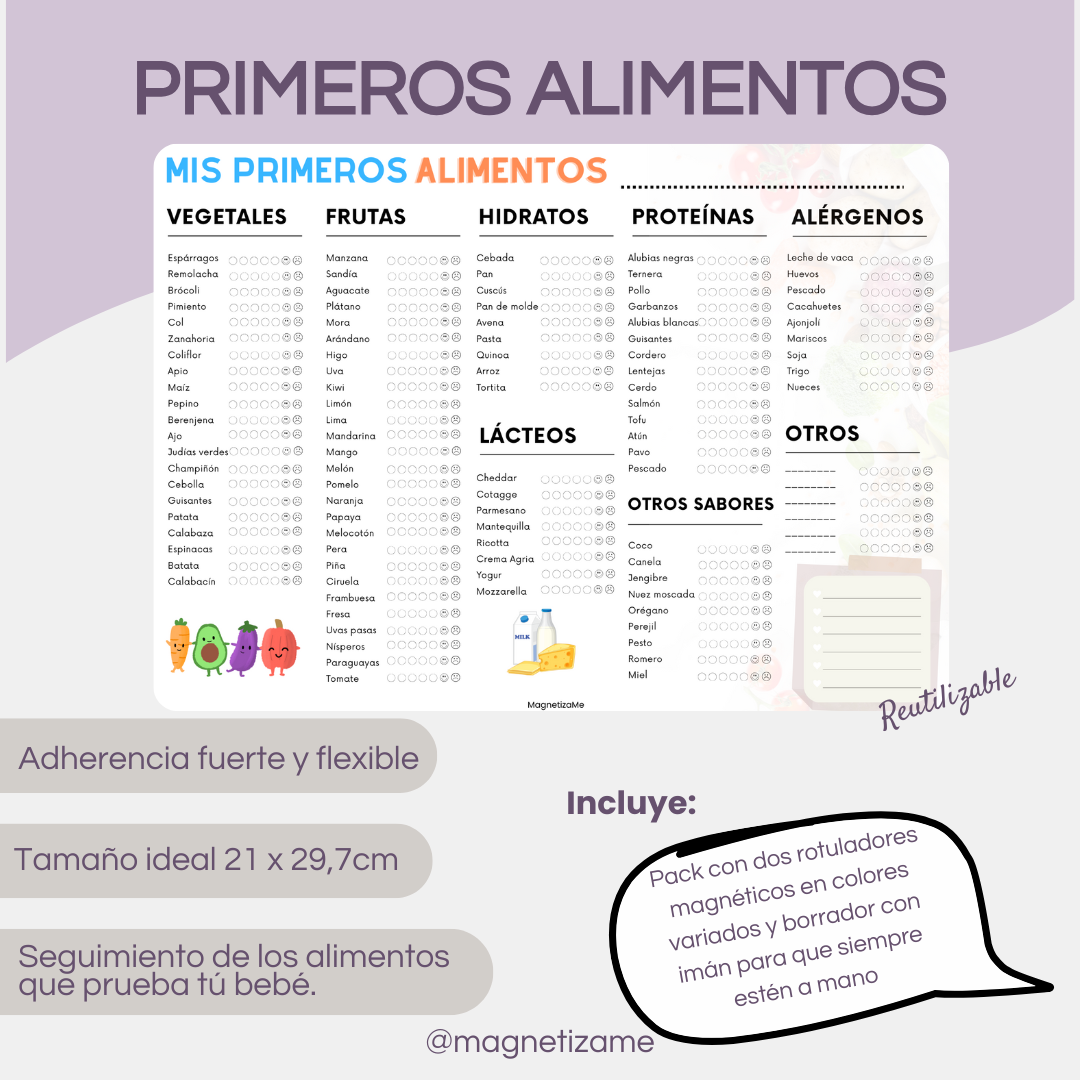 Primeras comidas - Baby led weaning