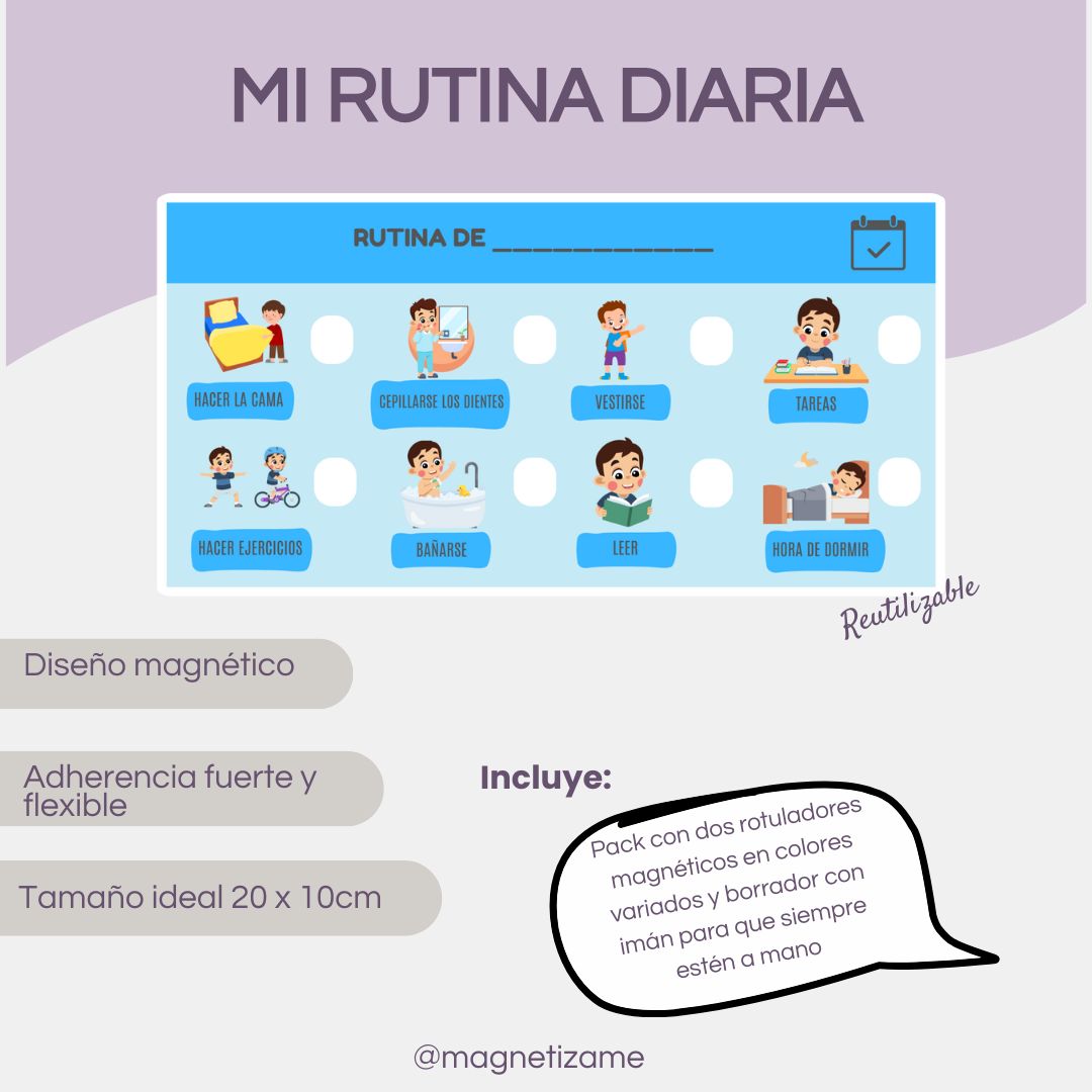 Rutinas niños