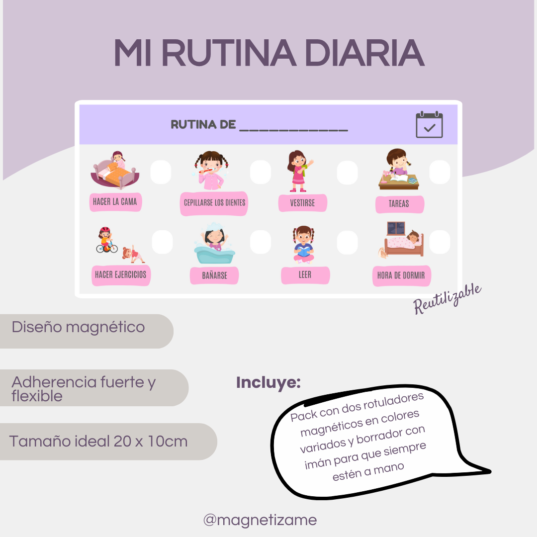 rutinas niñas