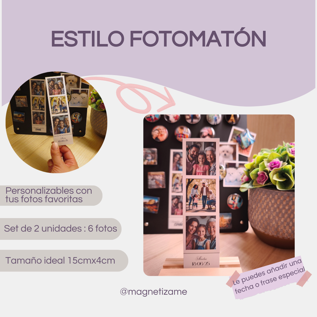 imanes fotomatón