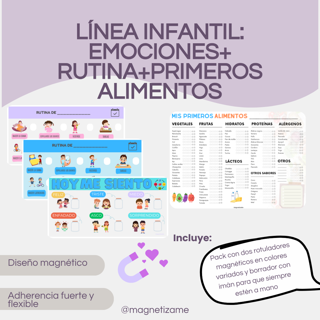planificador para niños