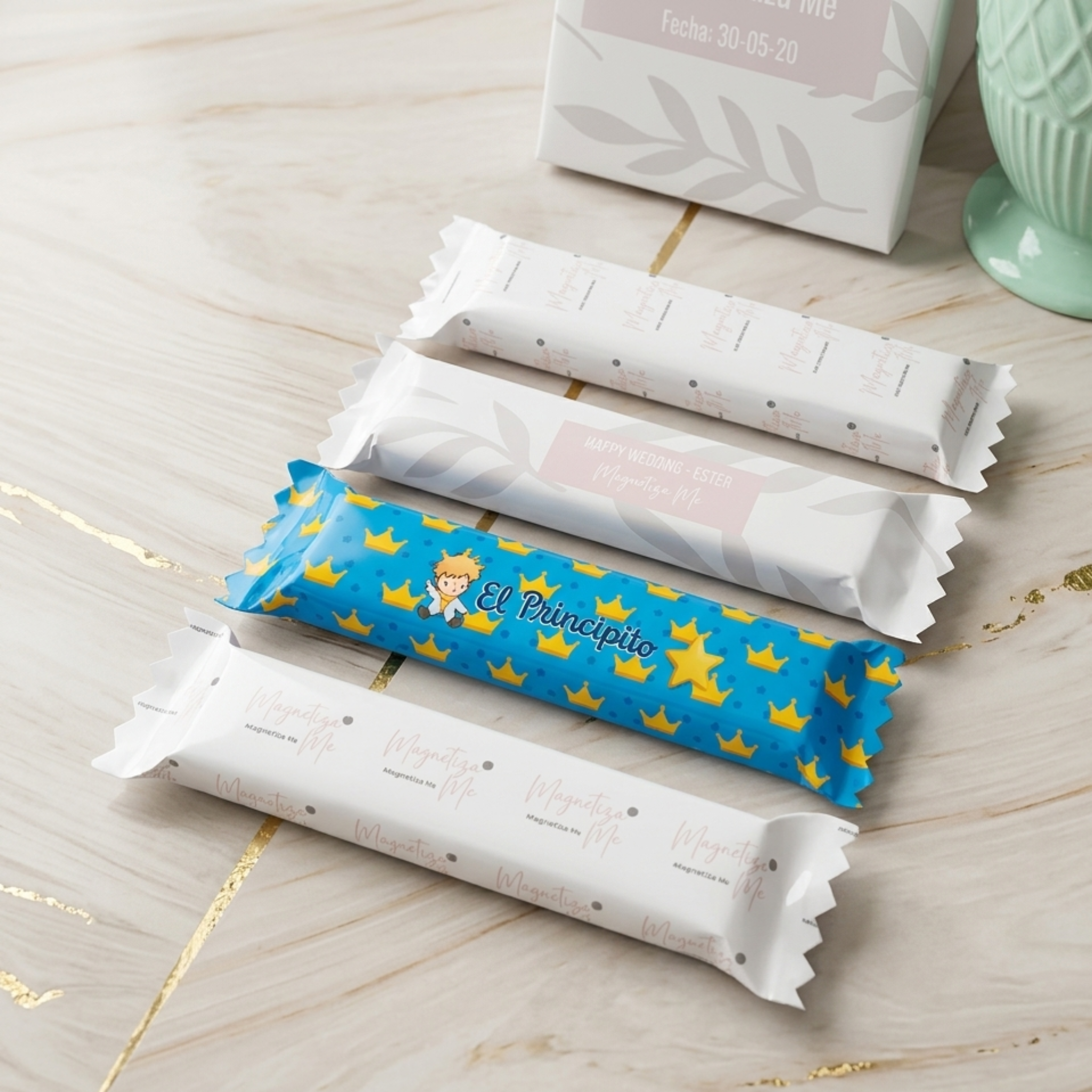 Barritas de Chocolate Personalizadas para Eventos | Detalles Dulces Únicos