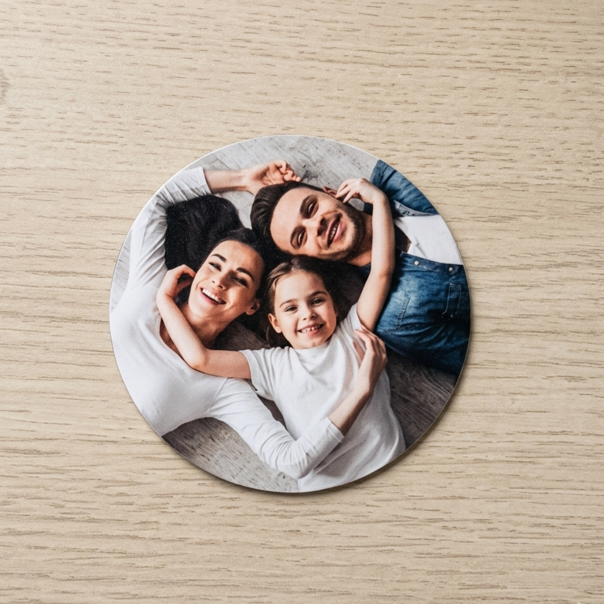 Maxi Imanes Redondos Flexibles Personalizados 10 cm Alto Brillo – Pack 4 Unidades | MagnetizaMe