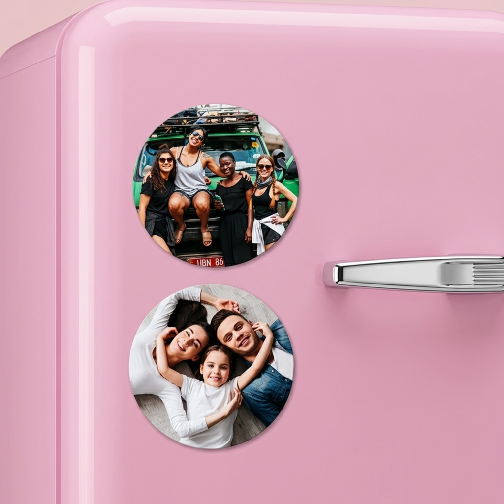 Maxi Imanes Flexibles Personalizados 10 cm Alto Brillo – Pack 4 Unidades | MagnetizaMe