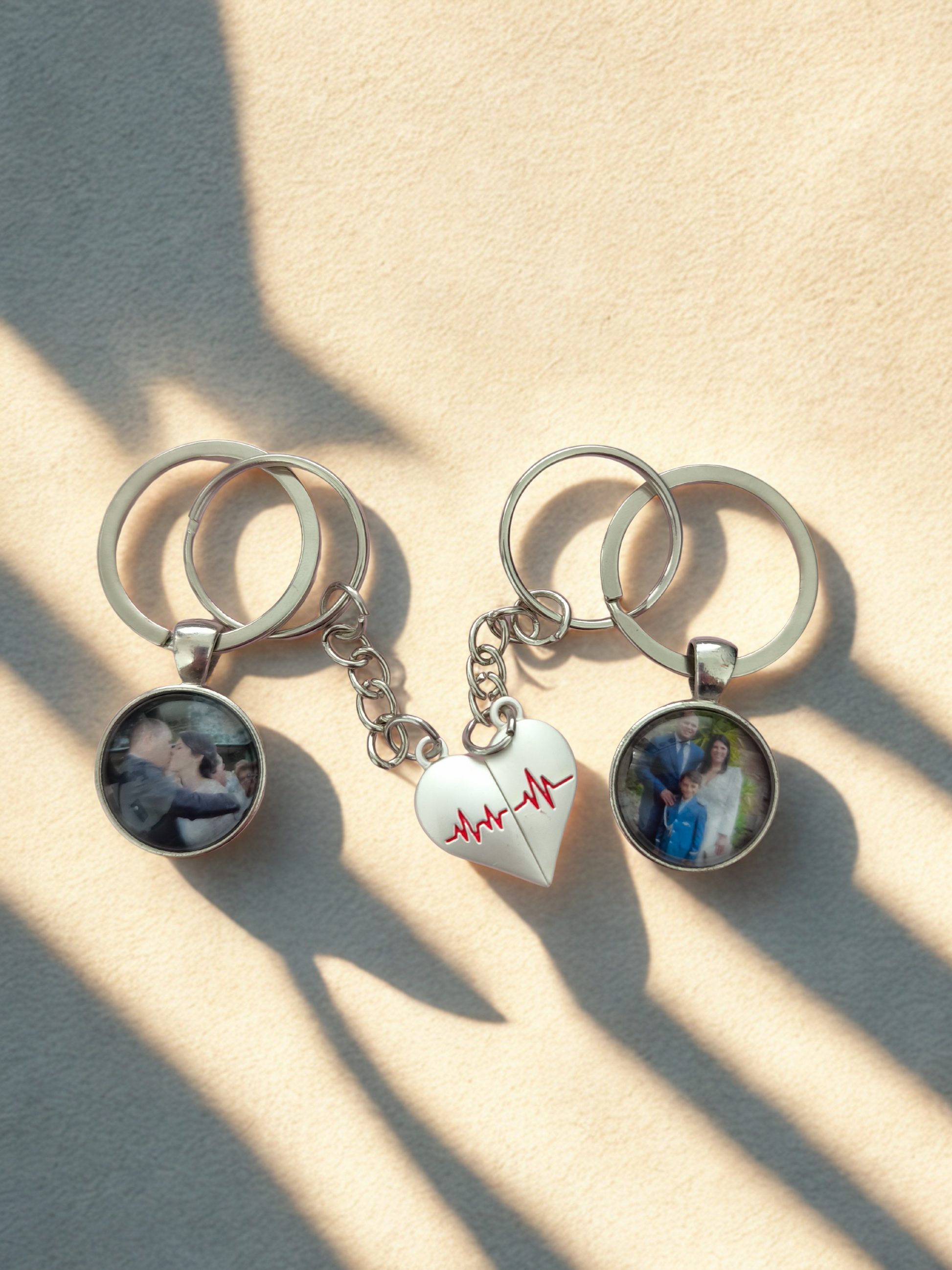 💞 Llaveros Personalizados que se Encuentran - SET DE 2