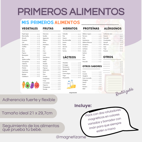 Primeras comidas - Baby led weaning