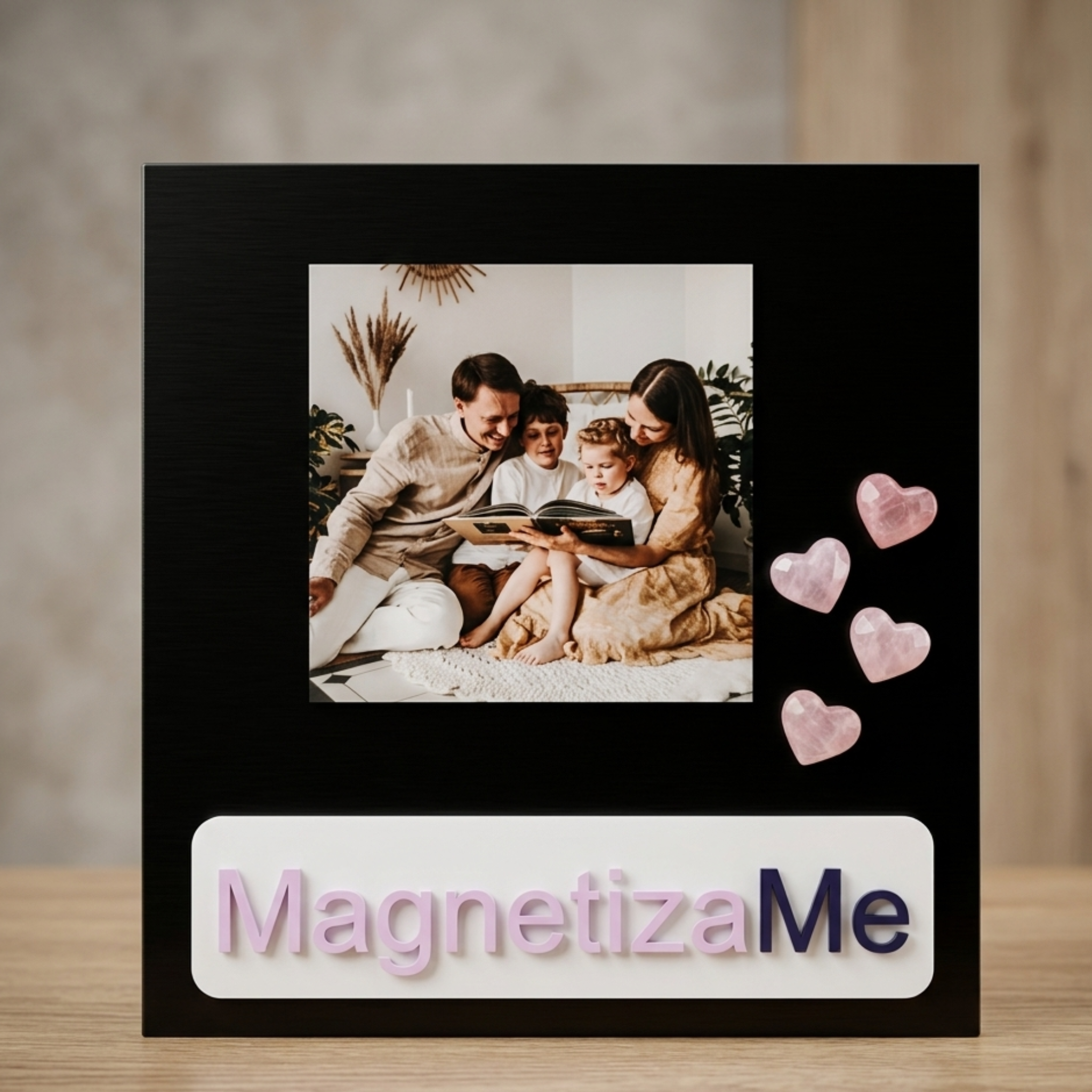 Maxi Imanes Cuadrados Flexibles Personalizados 10 cm Alto Brillo – Pack 4 Unidades | MagnetizaMe