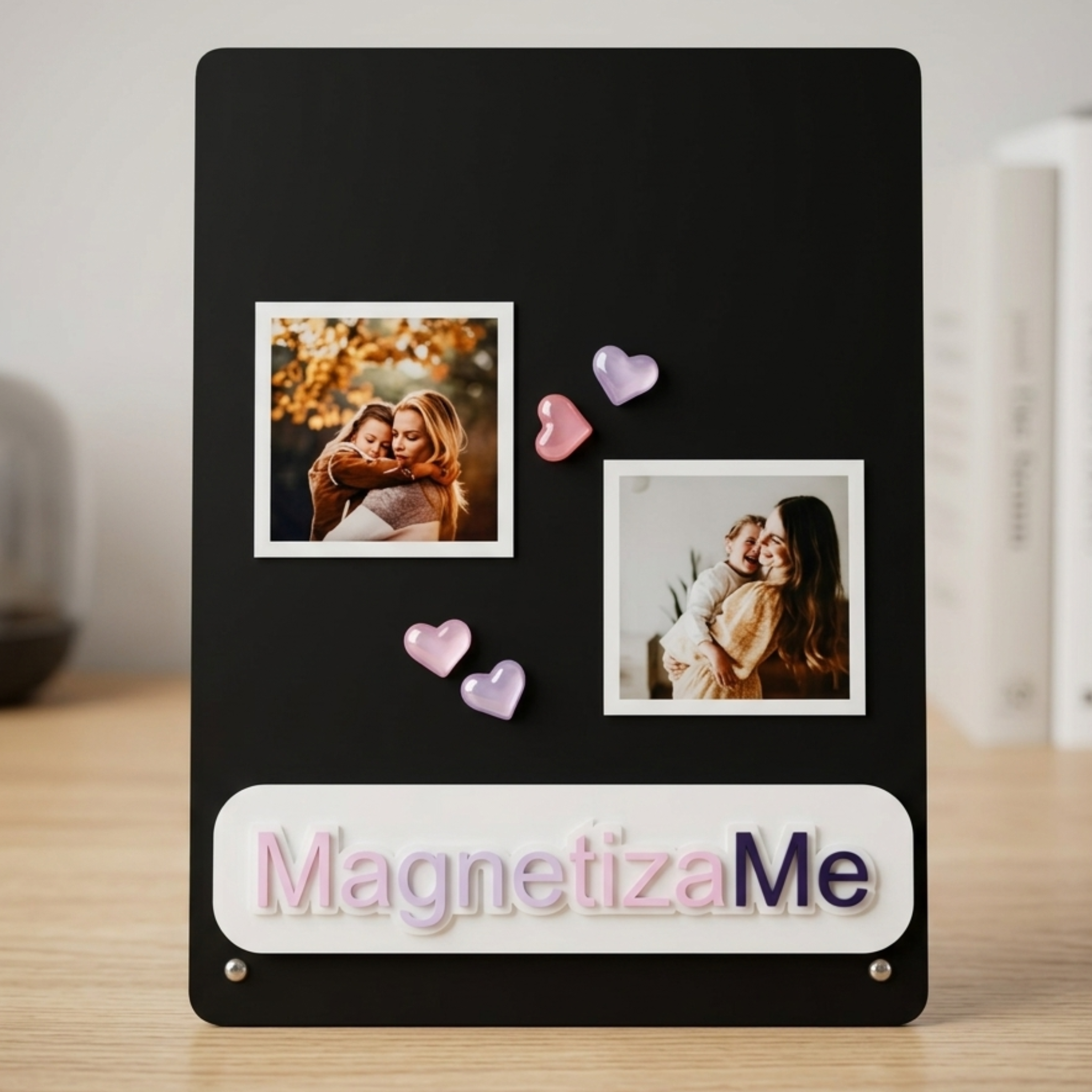 Imanes Cuadrados Flexibles Personalizados 7,5 cm Alto Brillo – Pack 6 Unidades | MagnetizaMe