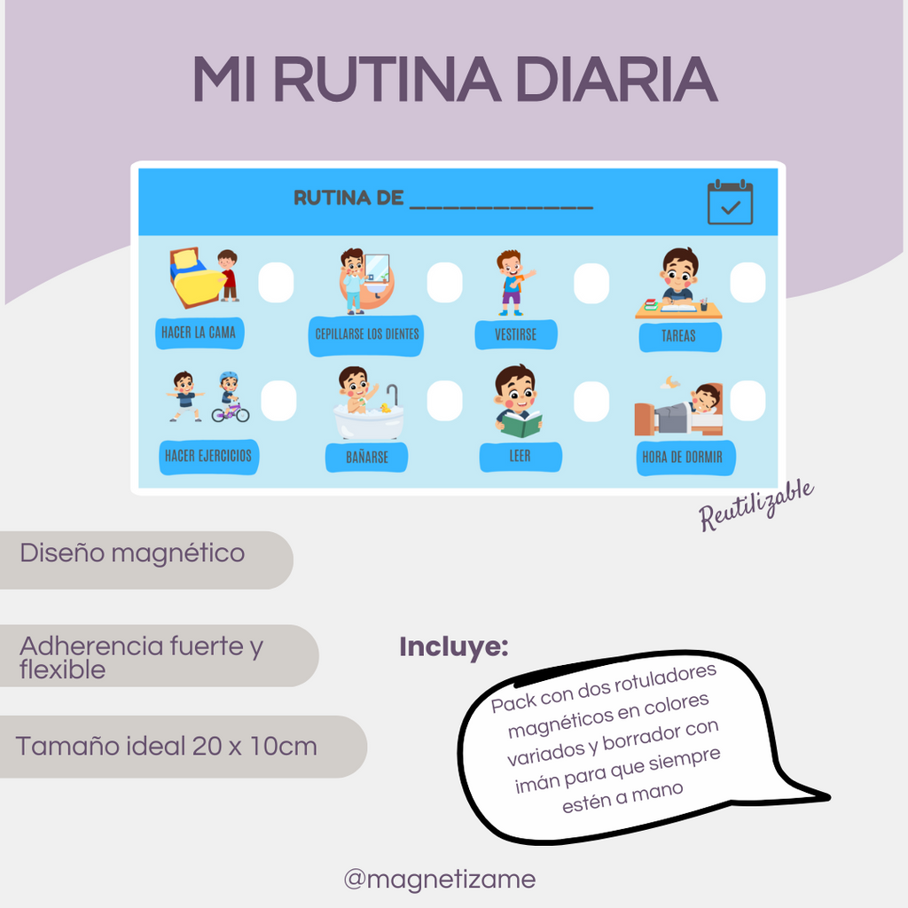 Rutinas niños