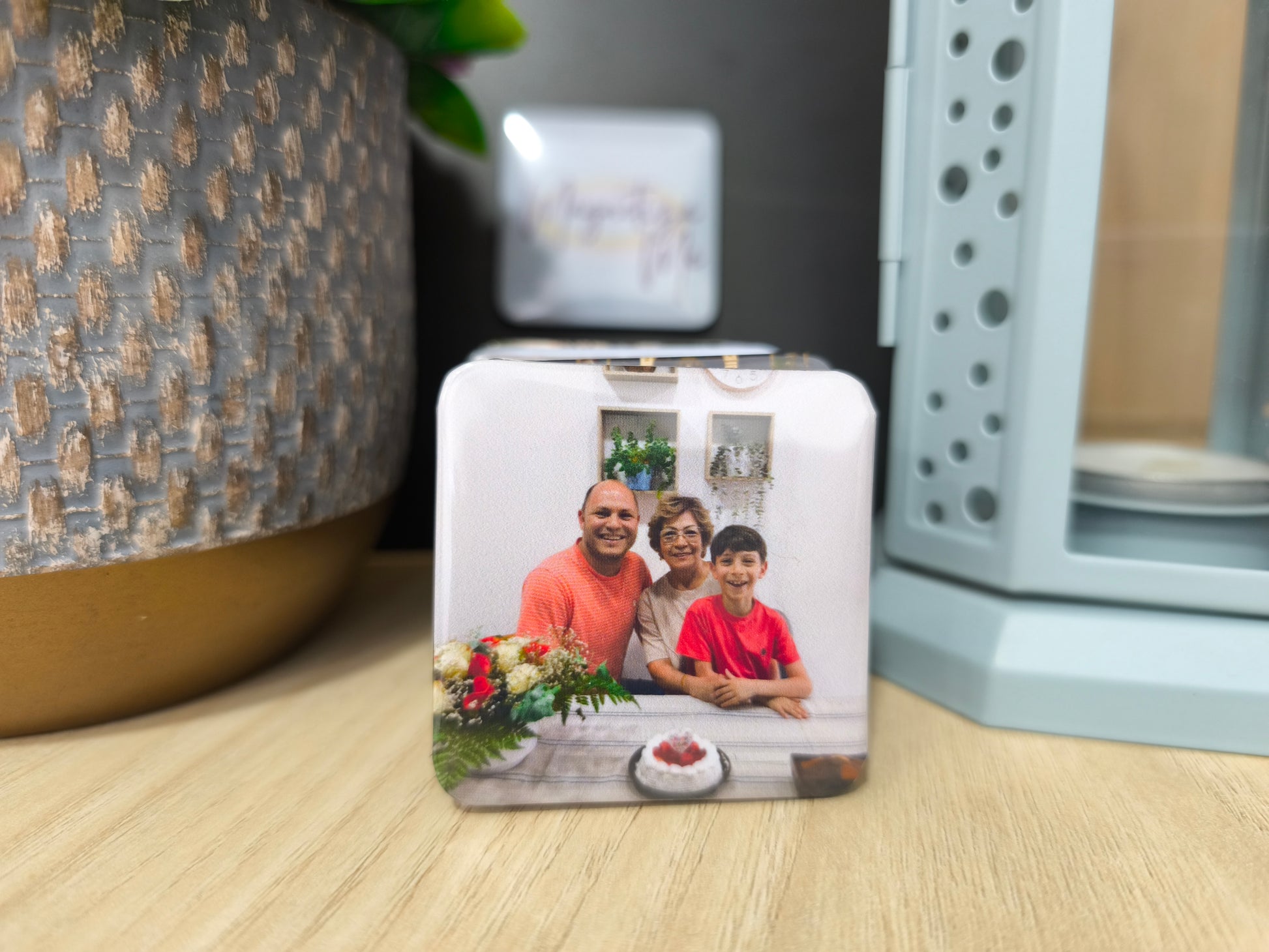 Imanes personalizados Set de 9 - Alto brillo con película protectora