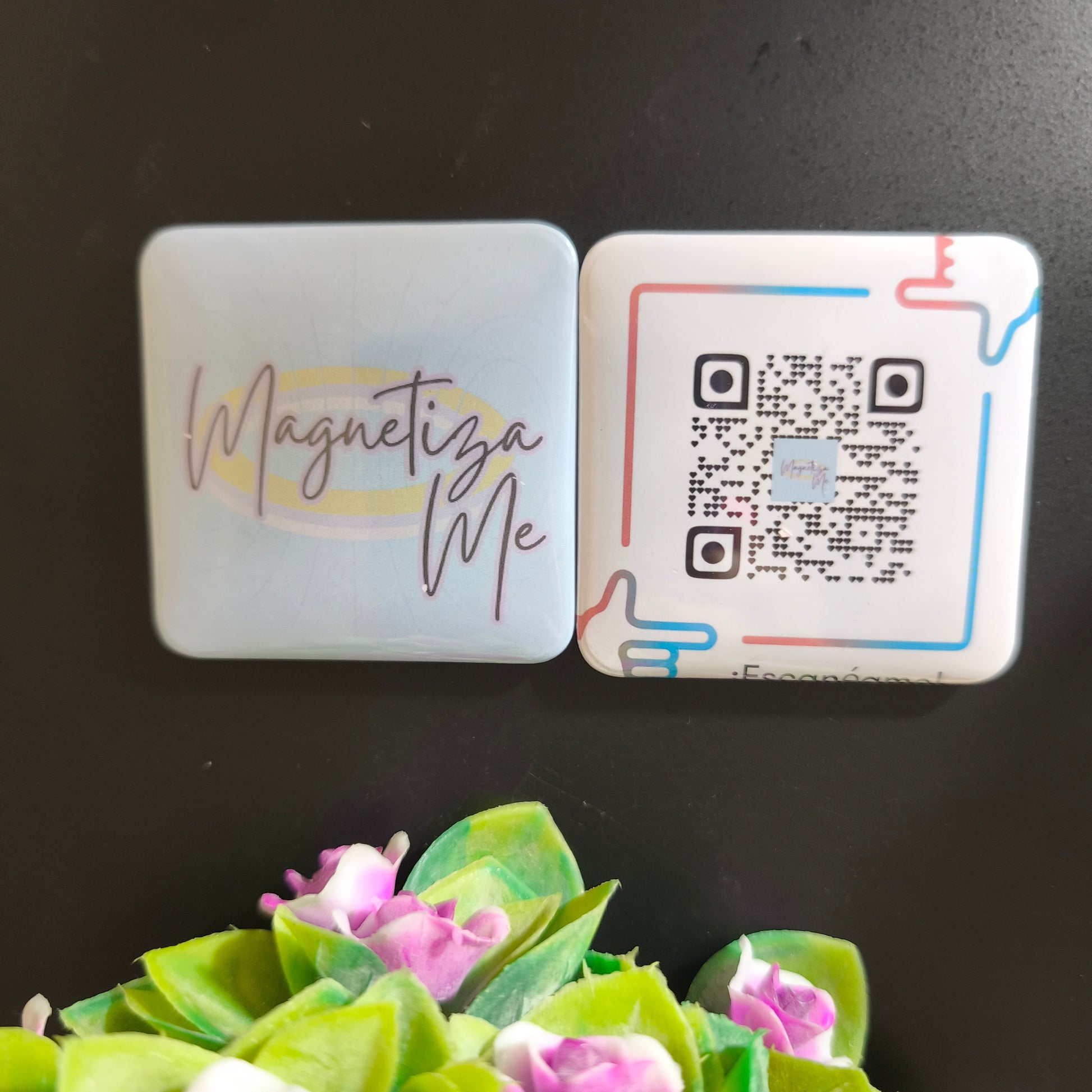 Imanes personalizados Set de 6 - Alto brillo con película protectora