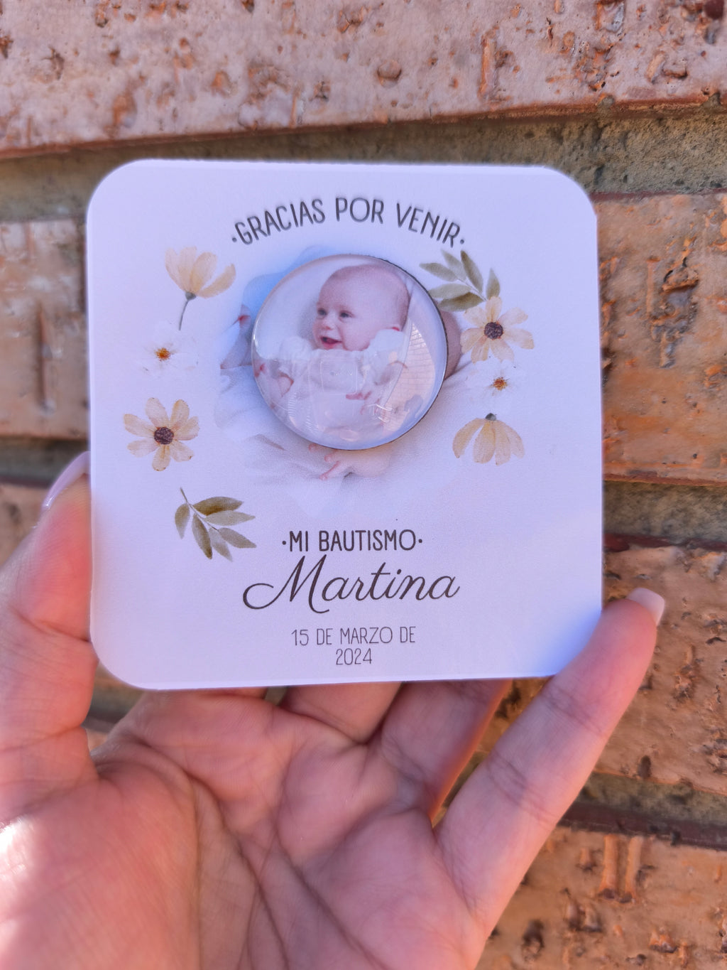 Detalles de Primera Comunión personalizados | Imanes y recuerdos