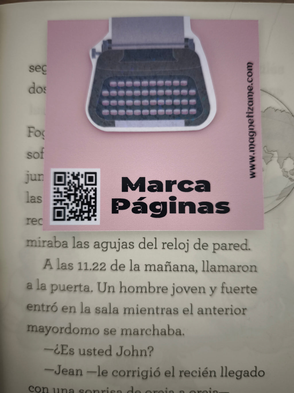 Set de 3 marcapáginas magnéticos personalizados – Marca tus lecturas con tus recuerdos