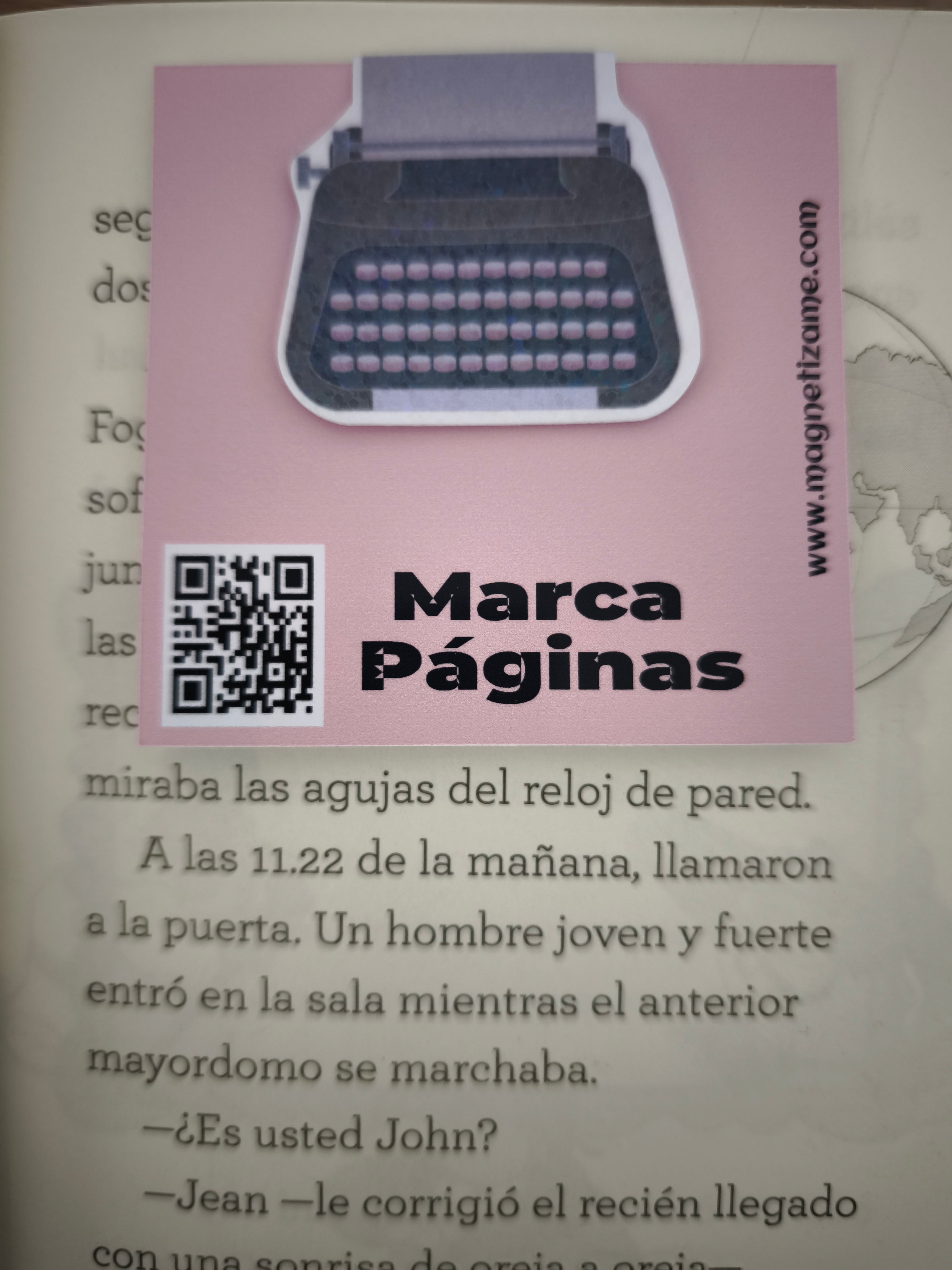 Pack de 3 marcapáginas magnéticos personalizados – Marca tus lecturas con tus recuerdos