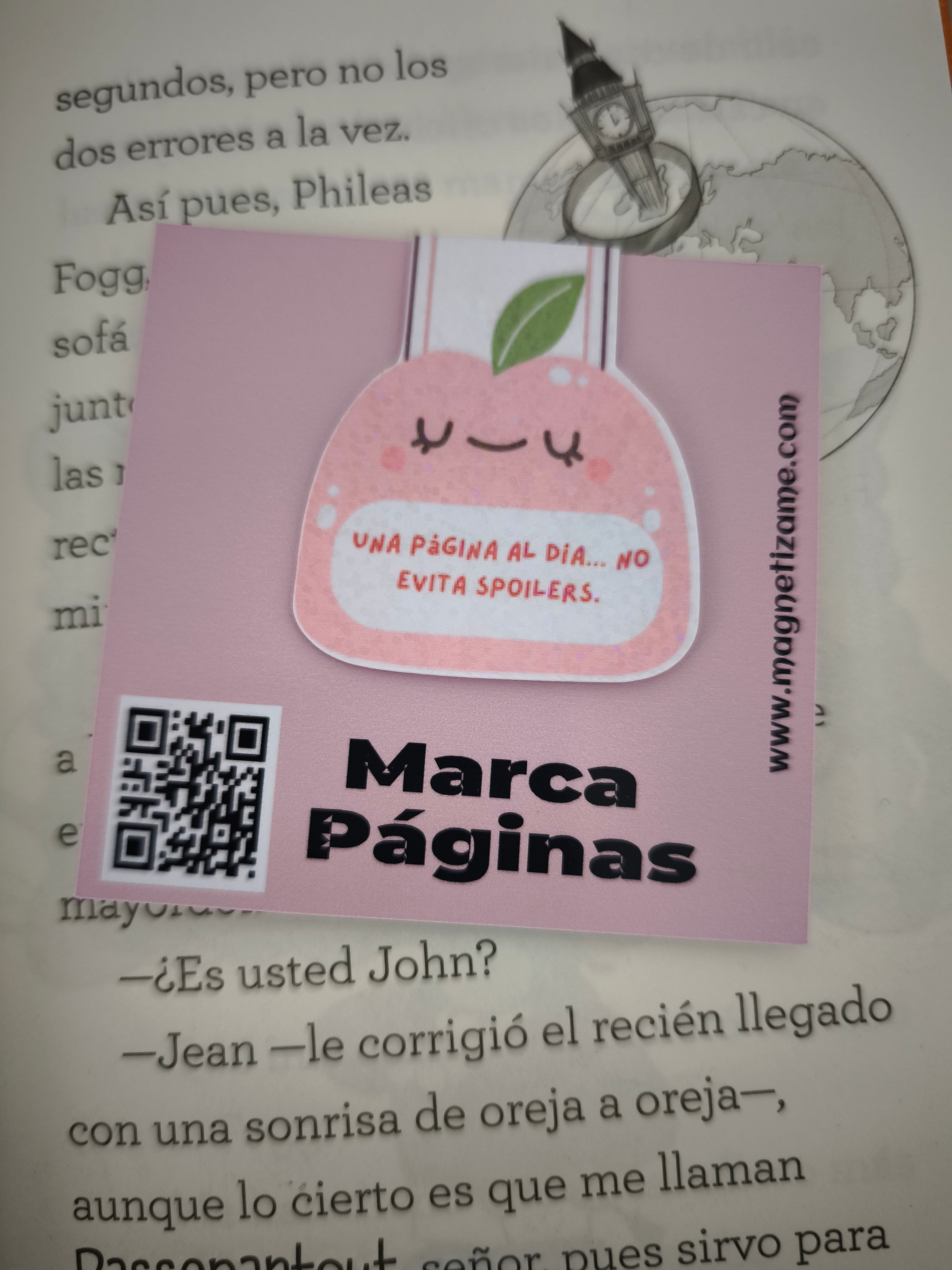 Pack de 3 marcapáginas magnéticos personalizados – Marca tus lecturas con tus recuerdos