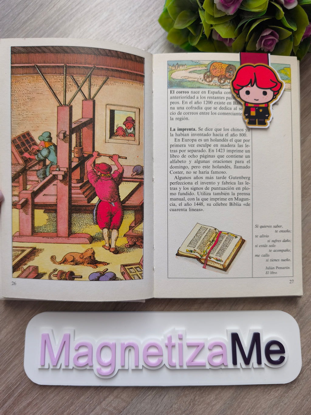 Set de 3 Marcapáginas Mágicos – Inspirados en Harry Potter