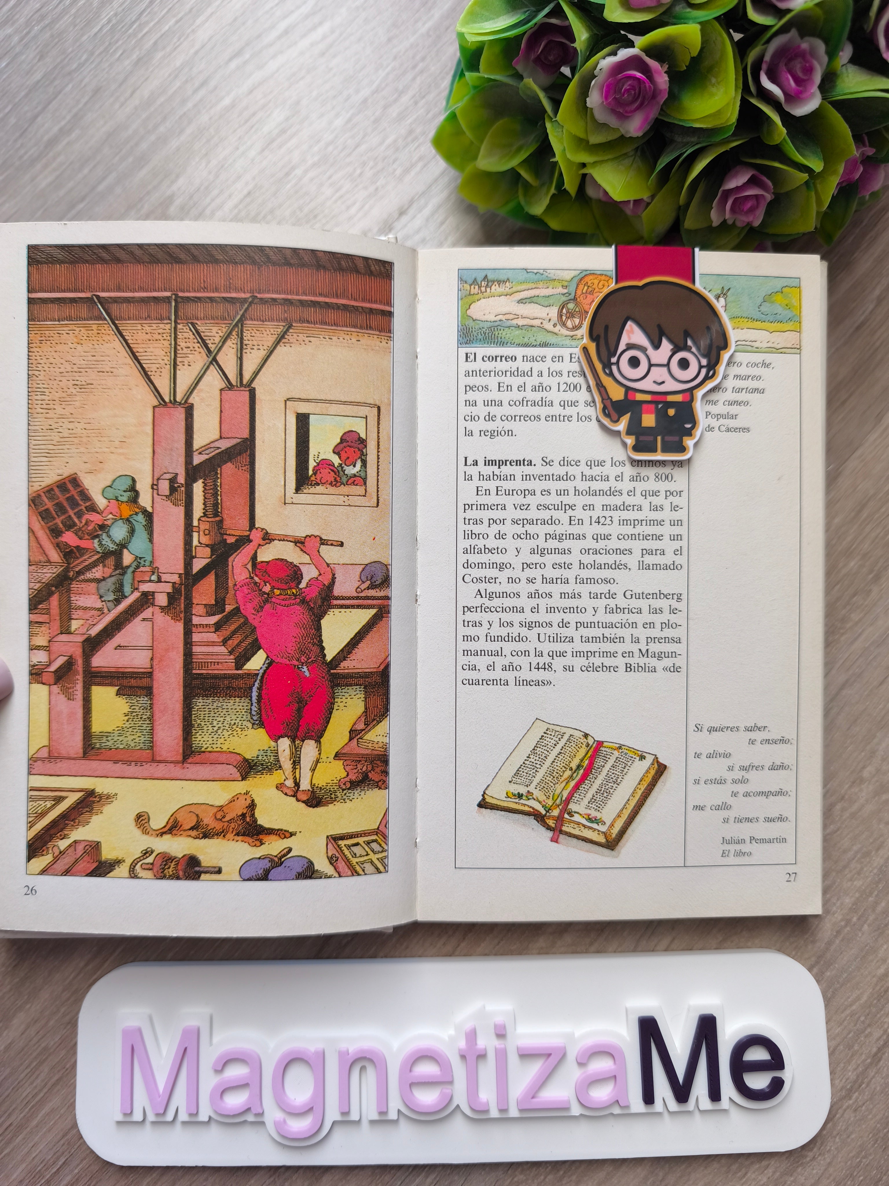 Pack de 3 Marcapáginas Mágicos – Inspirados en Harry Potter