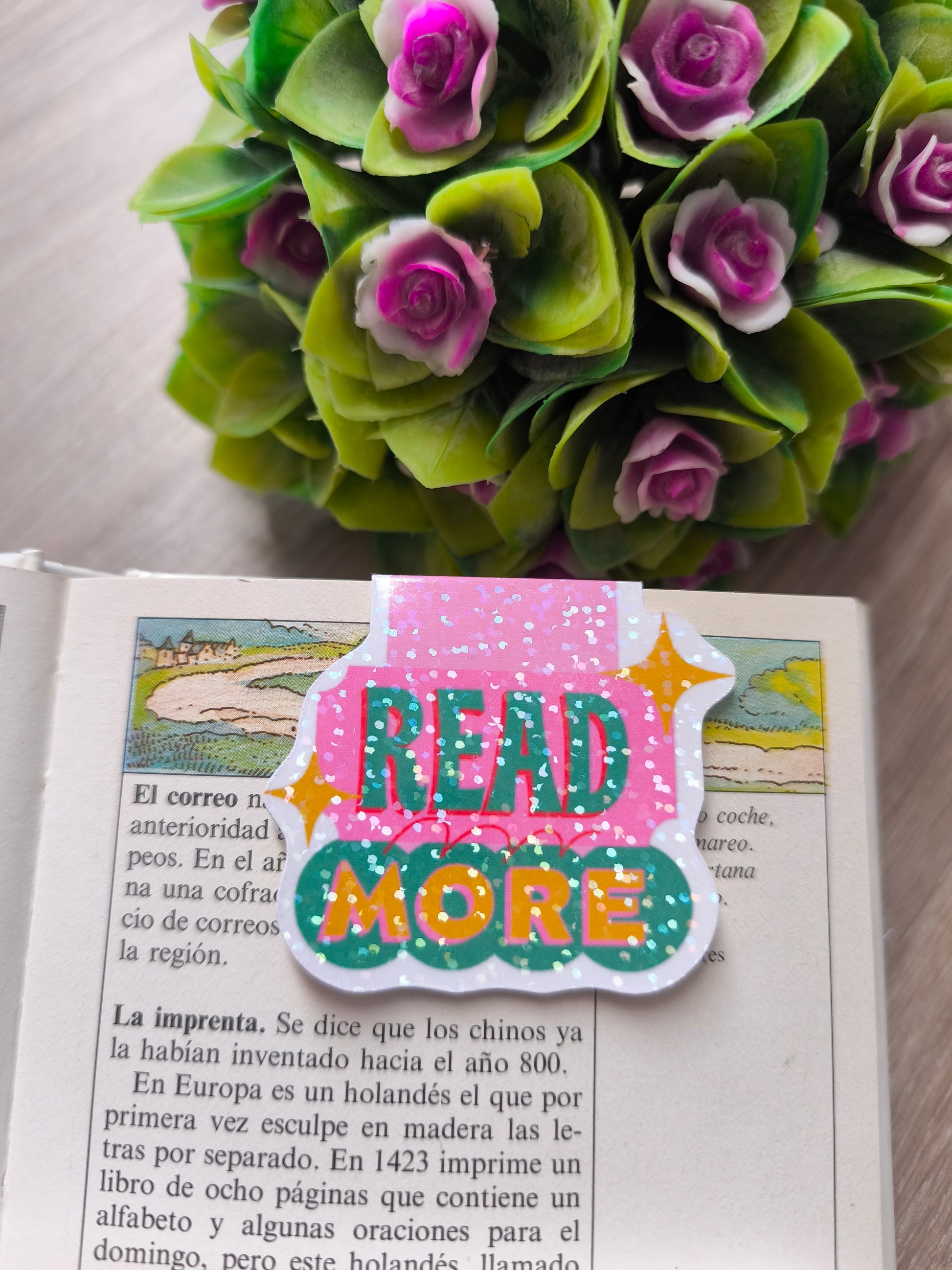 Set de 3 marcapáginas magnéticos personalizados – Marca tus lecturas con tus recuerdos