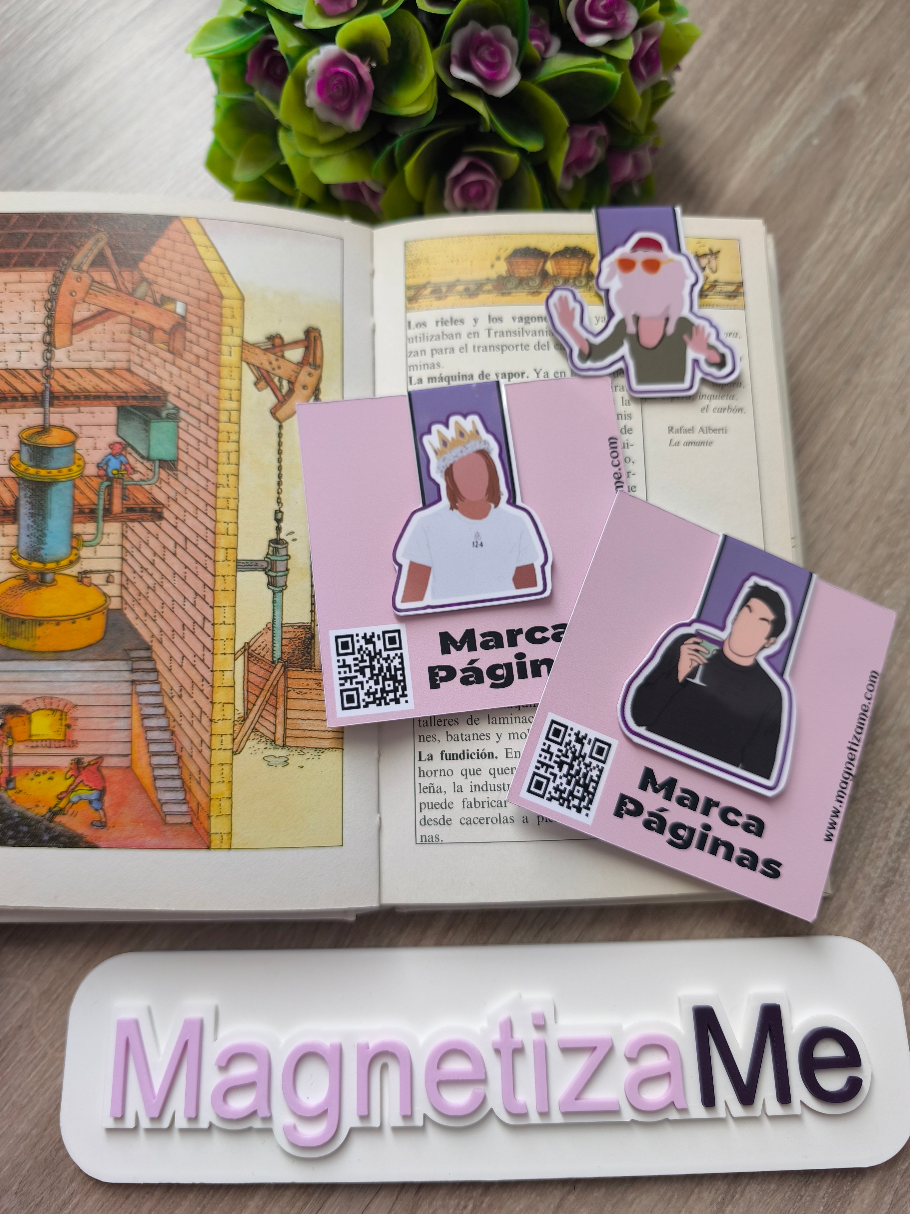 Pack de 3 Marcapáginas – Inspirados en Friends (Serie)