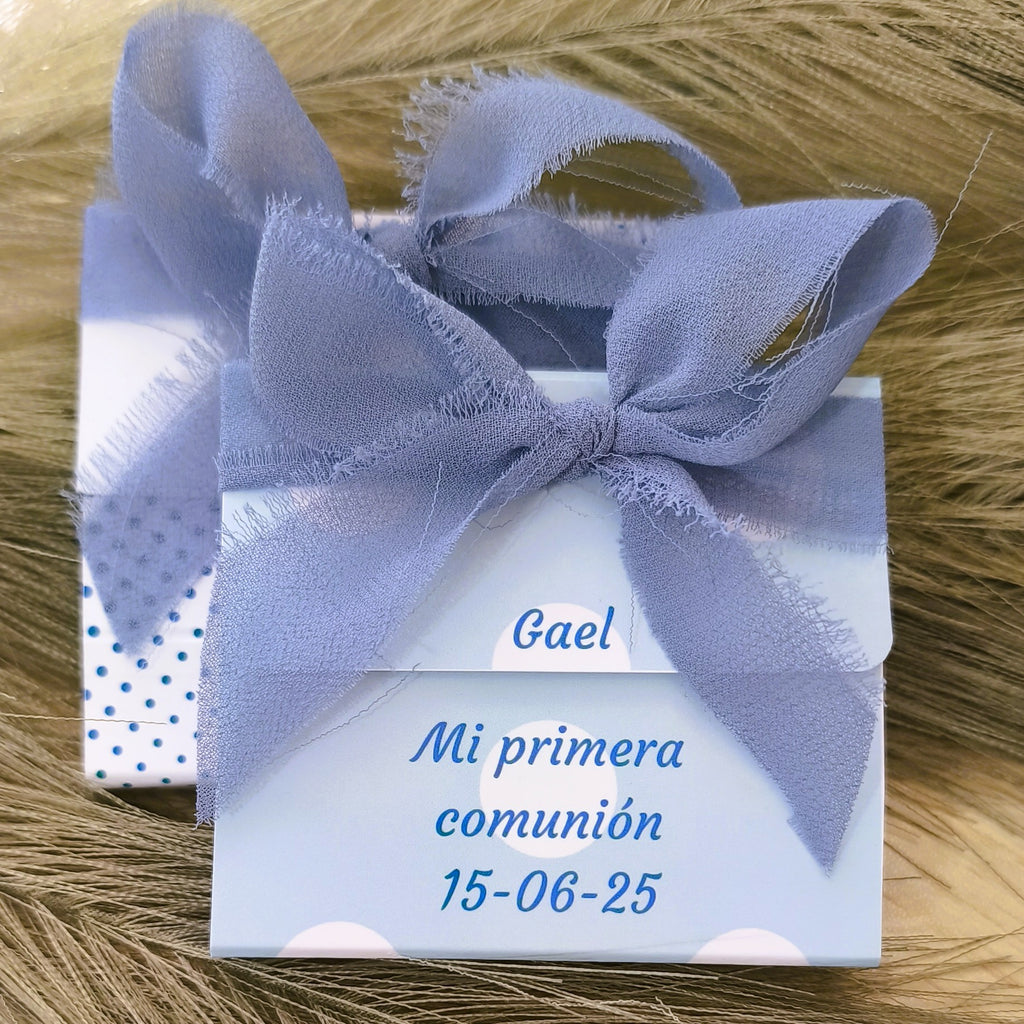 Pack Imanes Personalizados Alto brillo con Cajita – Detalles para Bautizo, Boda o Comunión