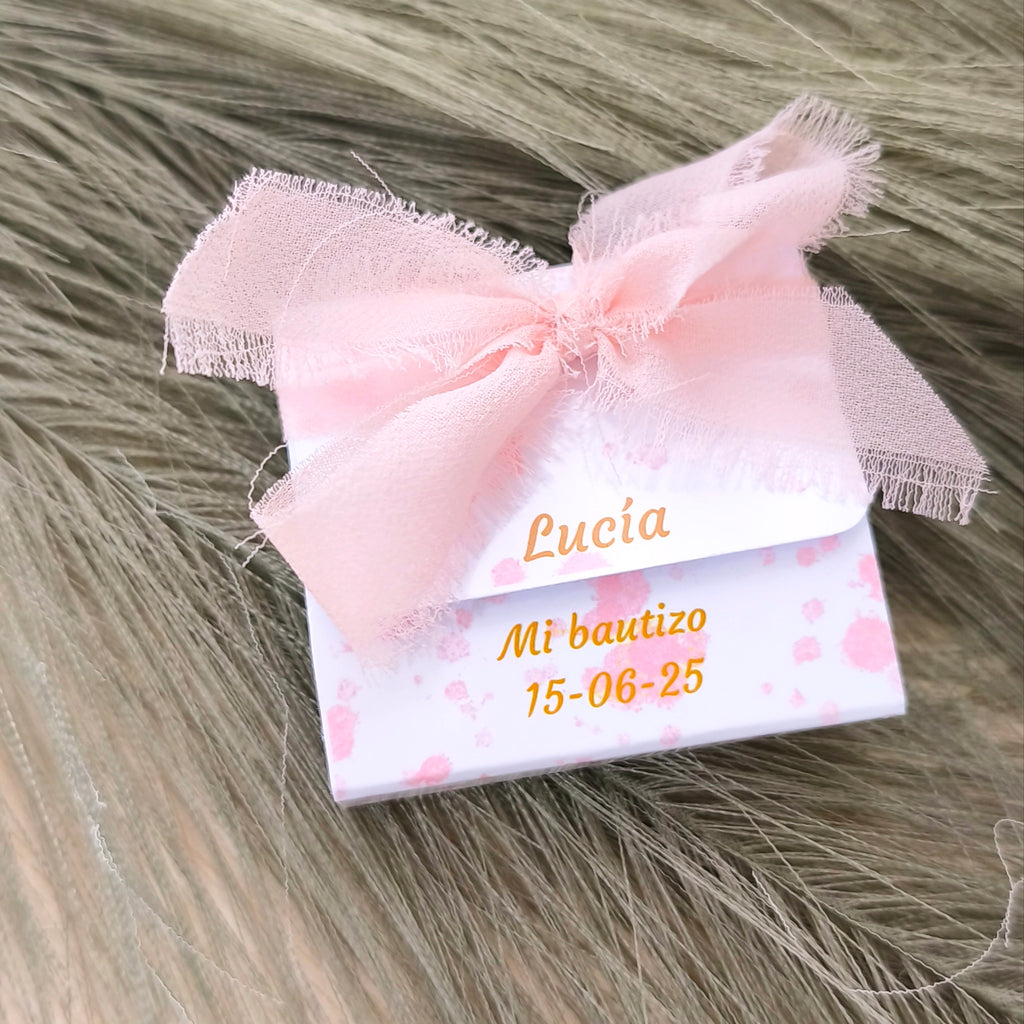 Pack Imanes burbuja Personalizados con Cajita – Detalles para Bautizo, Boda o Comunión