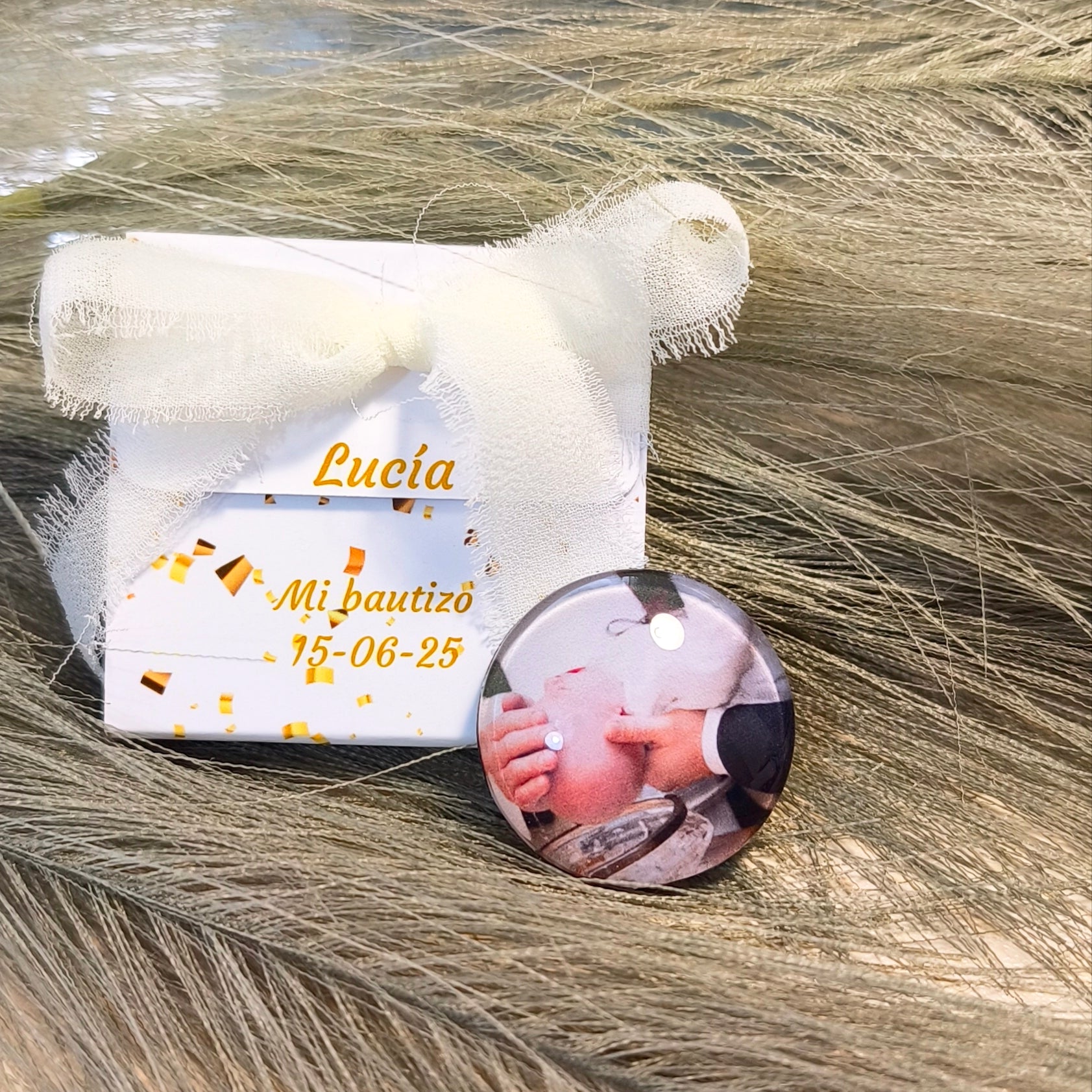 Pack 100 Imanes Personalizados con Cajita – Detalles Premium para Invitados