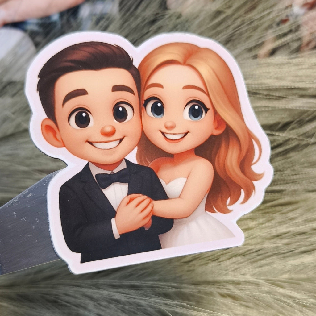Imanes personalizados Chibi 3D para eventos | Bodas, bautizos y comuniones |Pack 16 Unidades