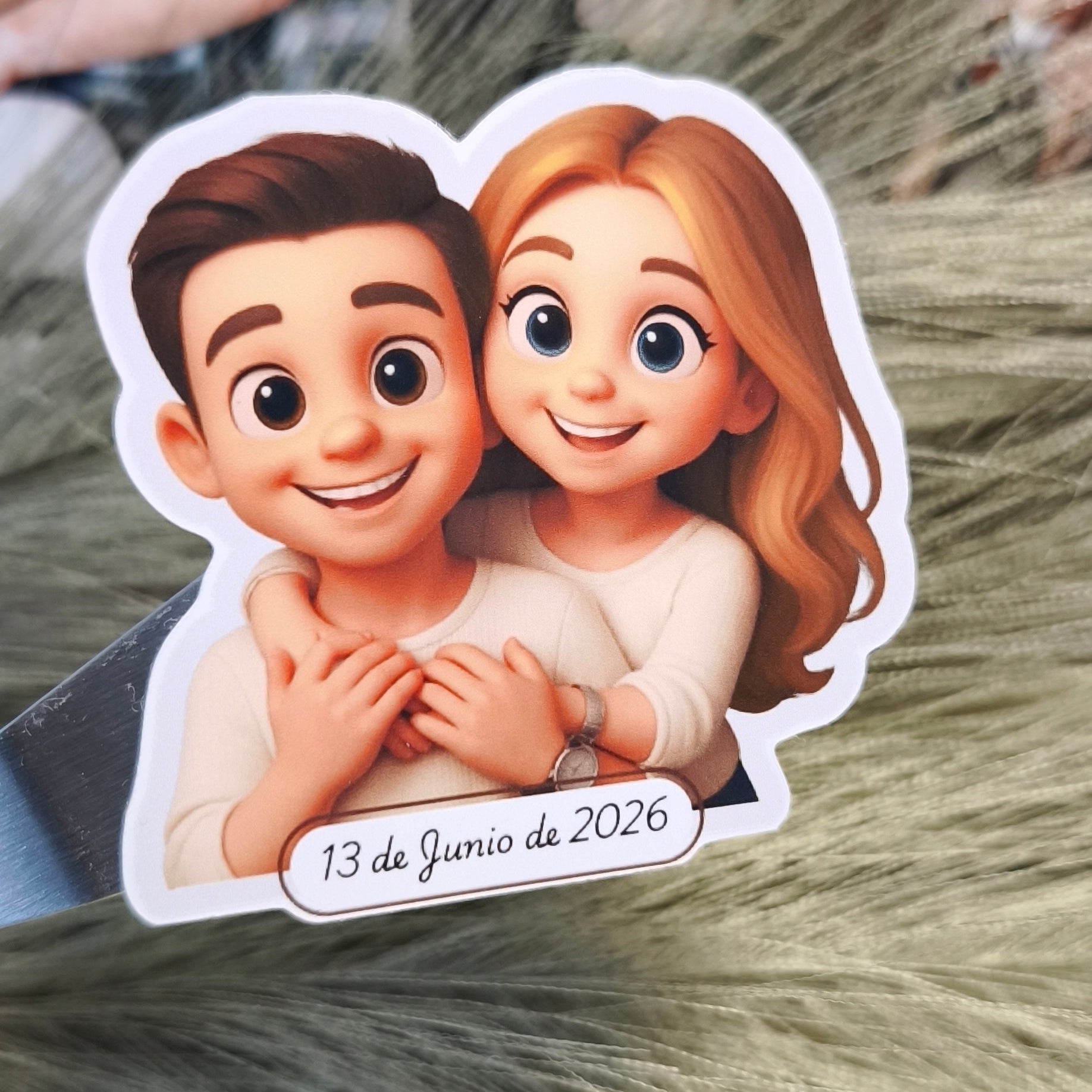 Imanes personalizados Chibi 3D para eventos | Bodas, bautizos y comuniones |Pack 16 Unidades
