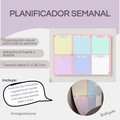Planificador Arcoíris – organiza tu semana con color y alegría