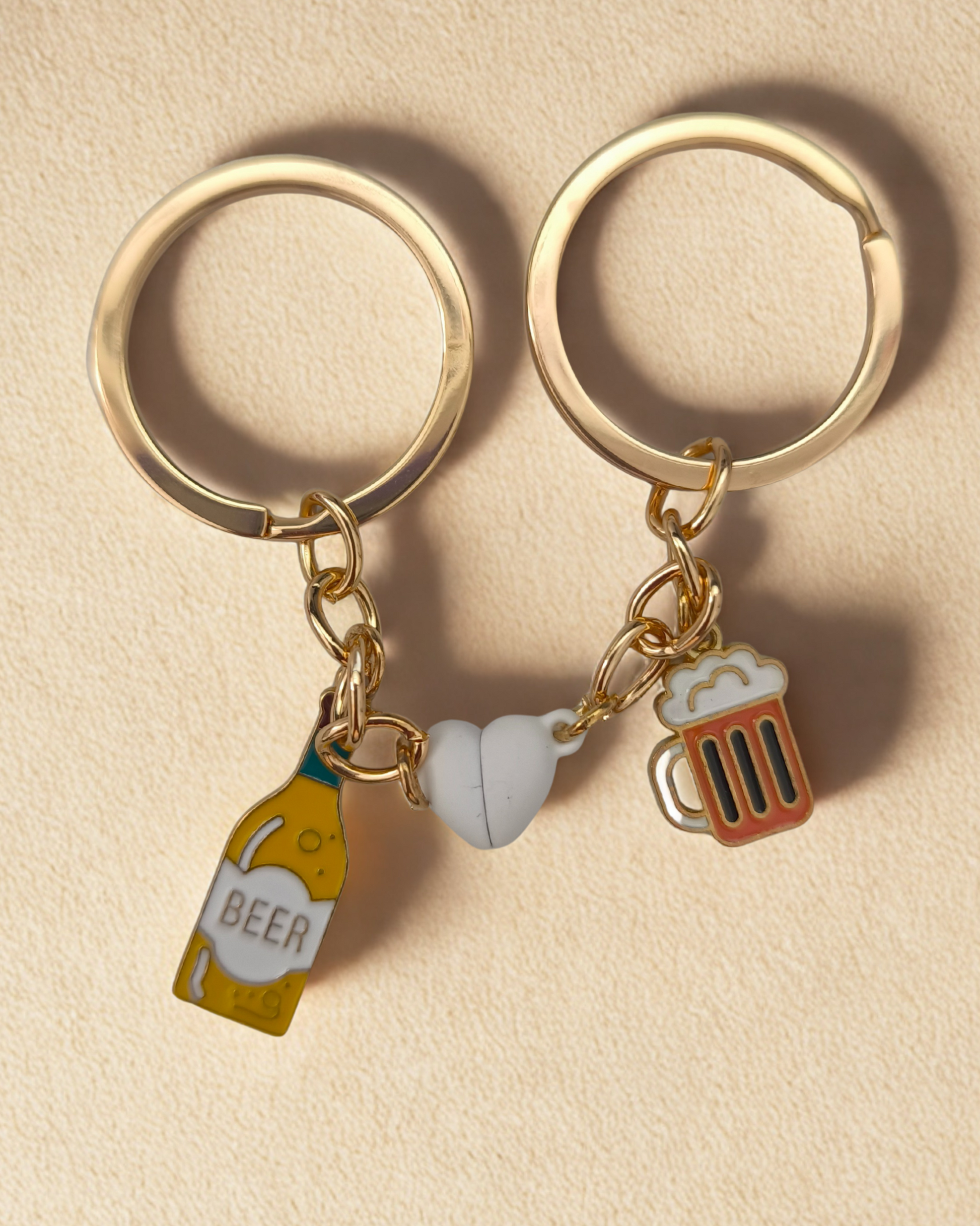 💞 Llaveros Personalizados que se Encuentran - SET DE 2