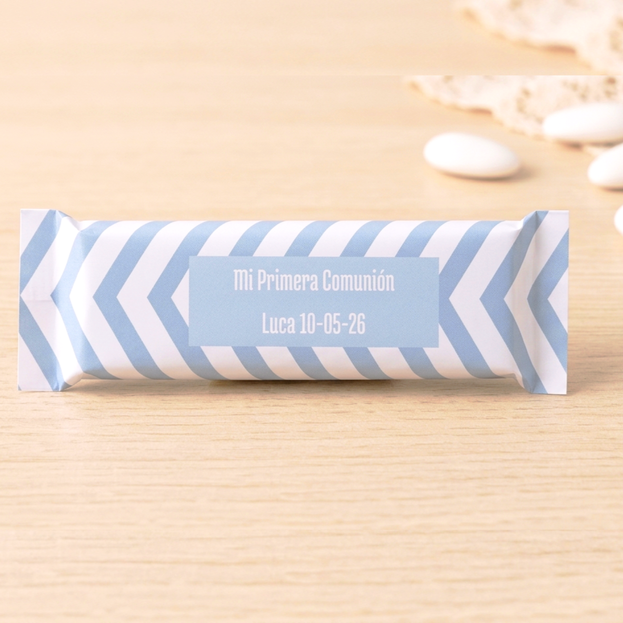 Barritas Nocilla Personalizadas – Pack 10 Unidades | Bautizos, Comuniones y Cumpleaños