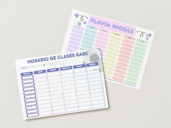 Calendario Magnético personalizado para Nevera – Pizarra Reutilizable A4 con 2 Rotuladores Imantados