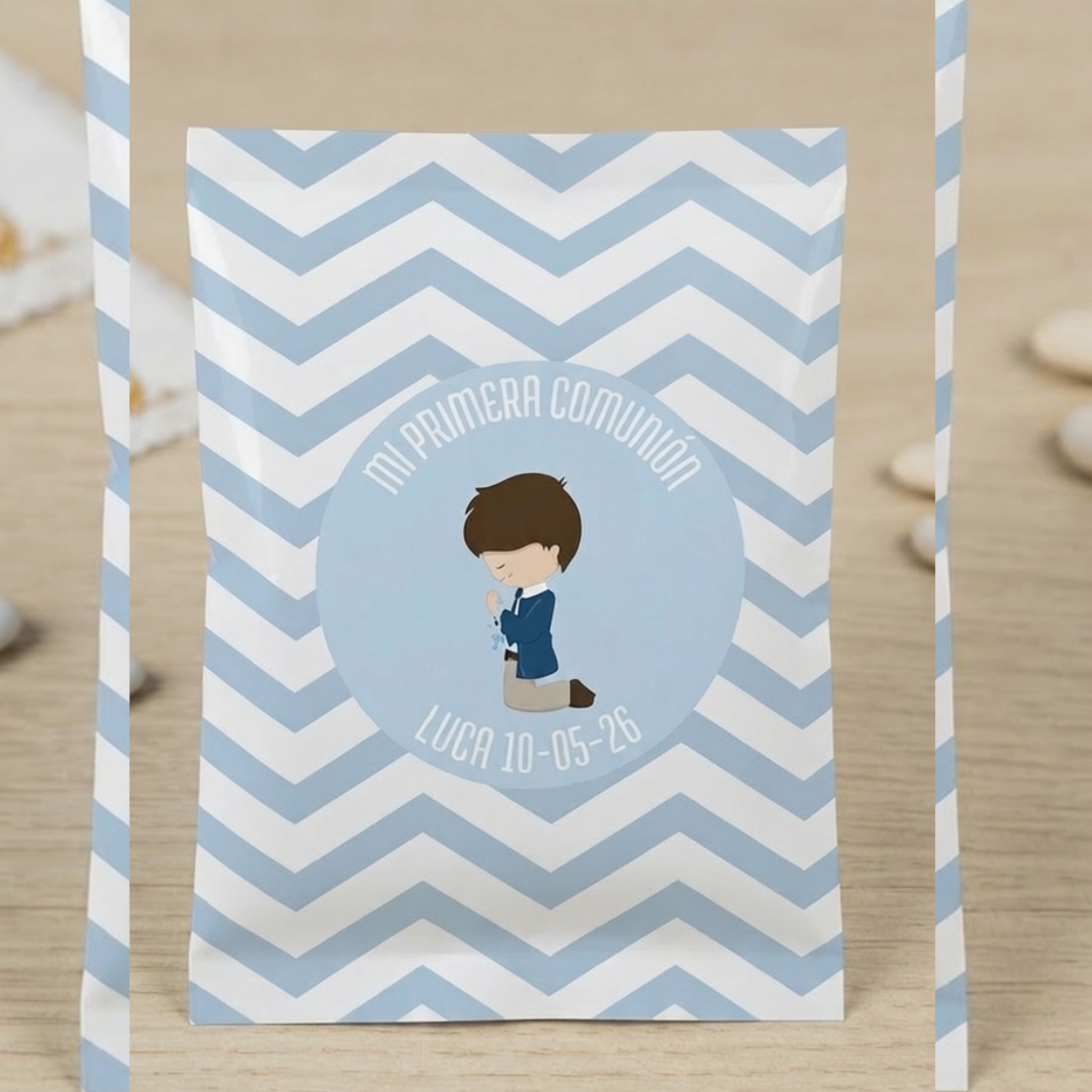 Mini Chips Ahoy Personalizadas – Pack 10 Unidades | Bautizos, Comuniones y Cumpleaños