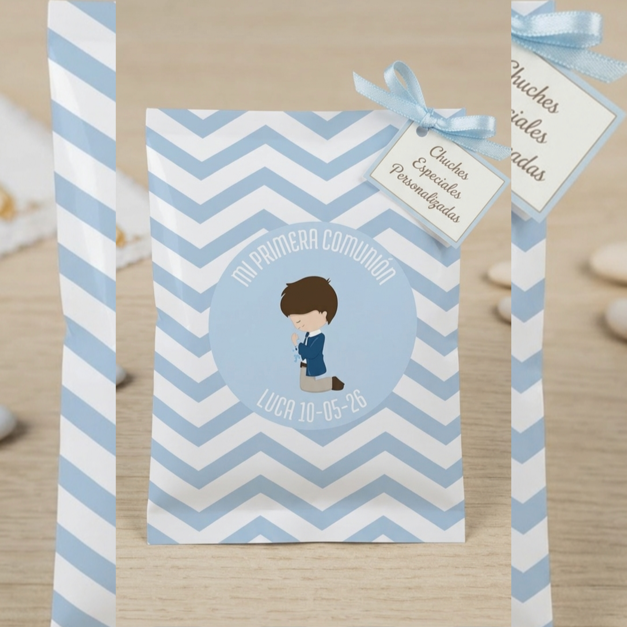 Mini Chips Ahoy Personalizadas – Pack 10 Unidades | Bautizos, Comuniones y Cumpleaños