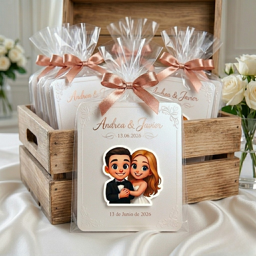 empaque de regalo bodas