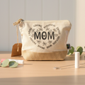 Neceser personalizable de algodón y yute Fairtrade – Ecológico, 21,5 cm